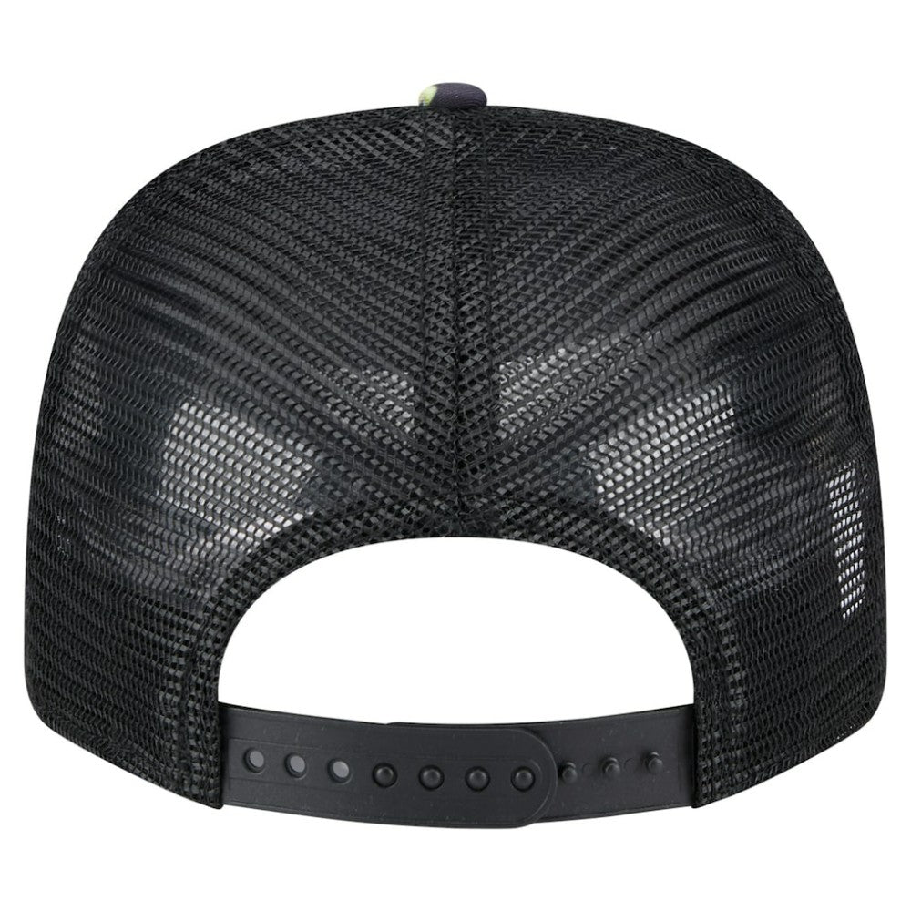Texas Rangers Adventure Drinks Pattern 9SEVENTY Stretch-Snap Hat Black | New Era