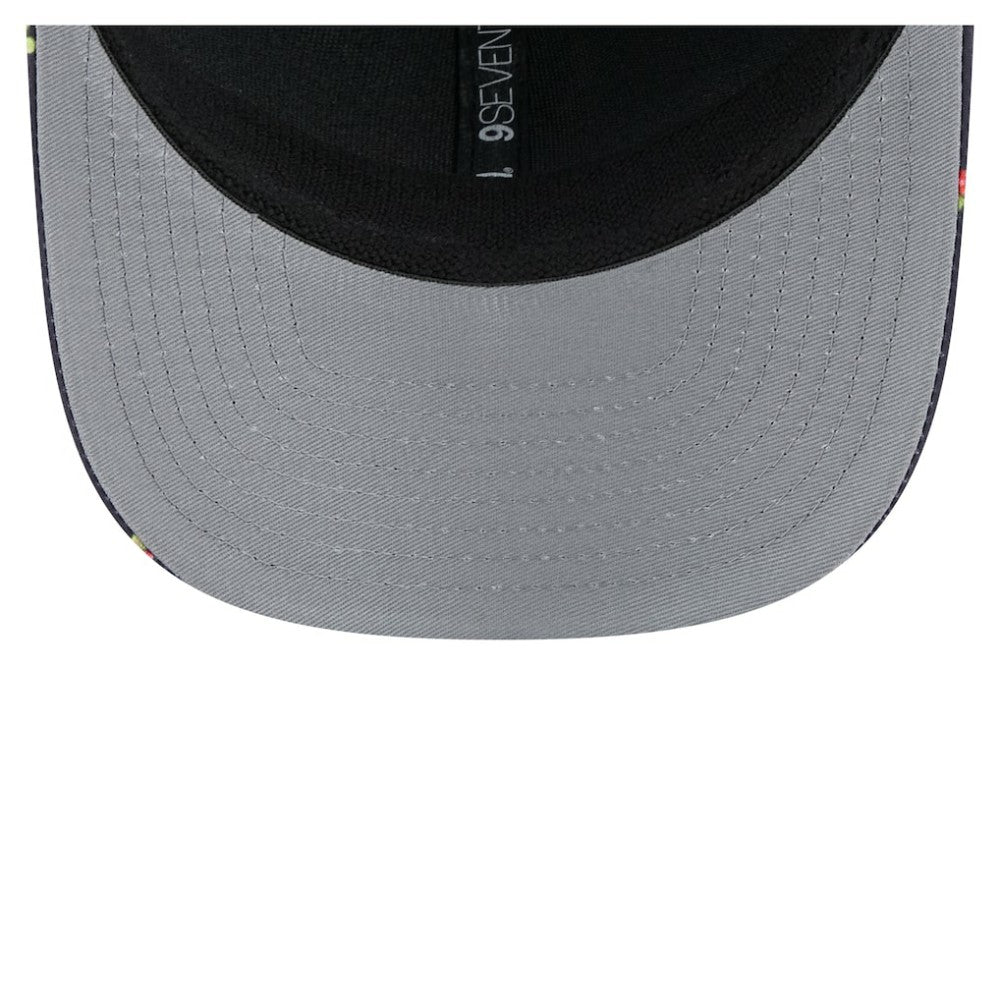 Texas Rangers Adventure Drinks Pattern 9SEVENTY Stretch-Snap Hat Black | New Era