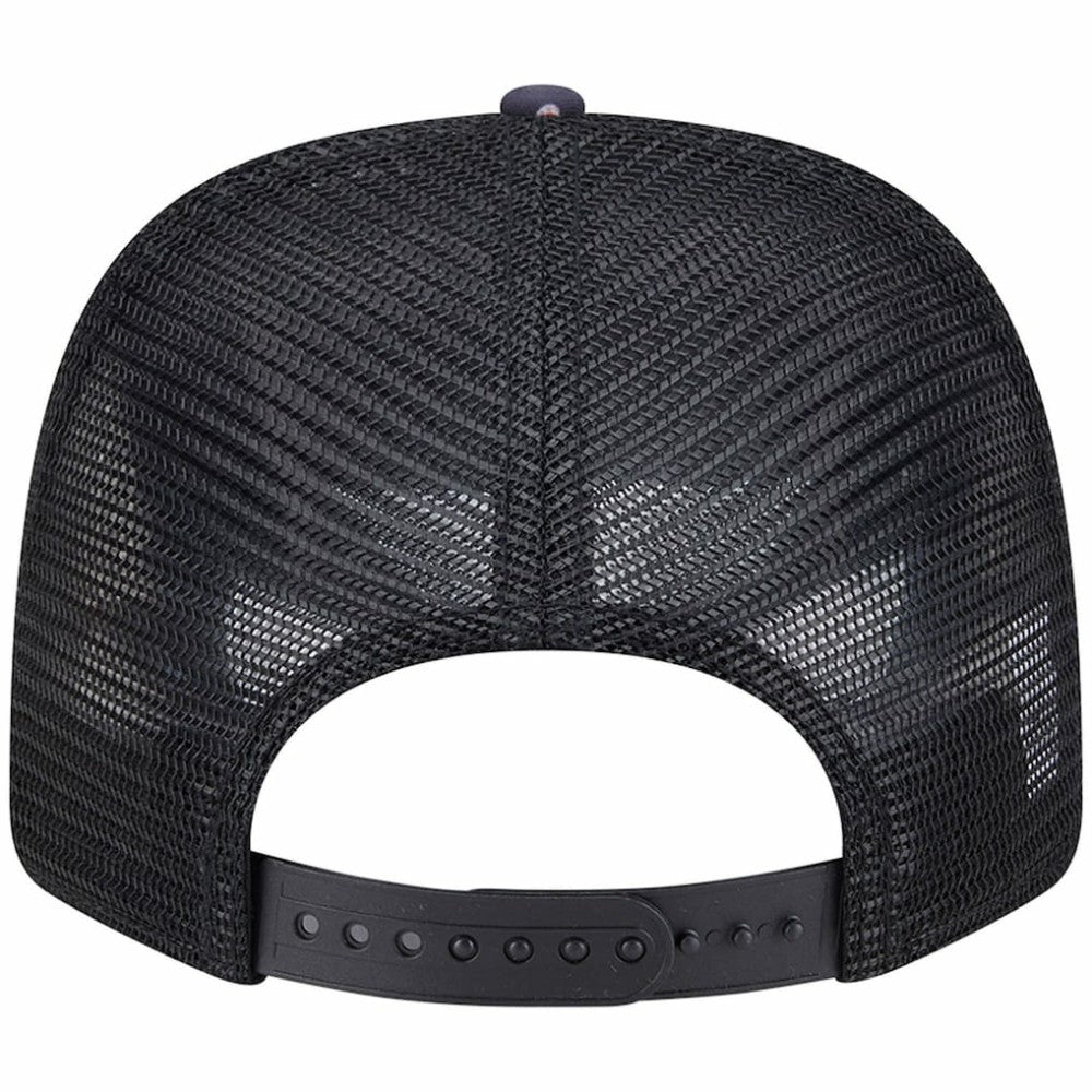 Chicago Cubs Adventure Drinks Pattern 9SEVENTY Stretch-Snap Hat Black | New Era