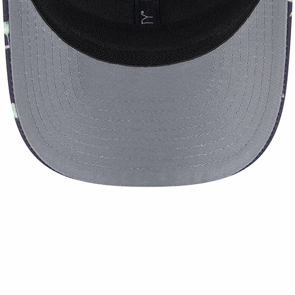 Chicago Cubs Adventure Drinks Pattern 9SEVENTY Stretch-Snap Hat Black | New Era