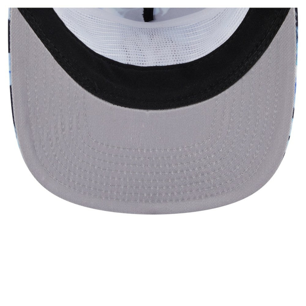 New York Yankees Adventure Pattern Golfer Trucker Snapback Hat Navy | New Era