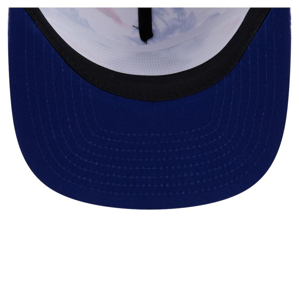 Texas Rangers Printed Island Golfer Snapback Hat White | New Era