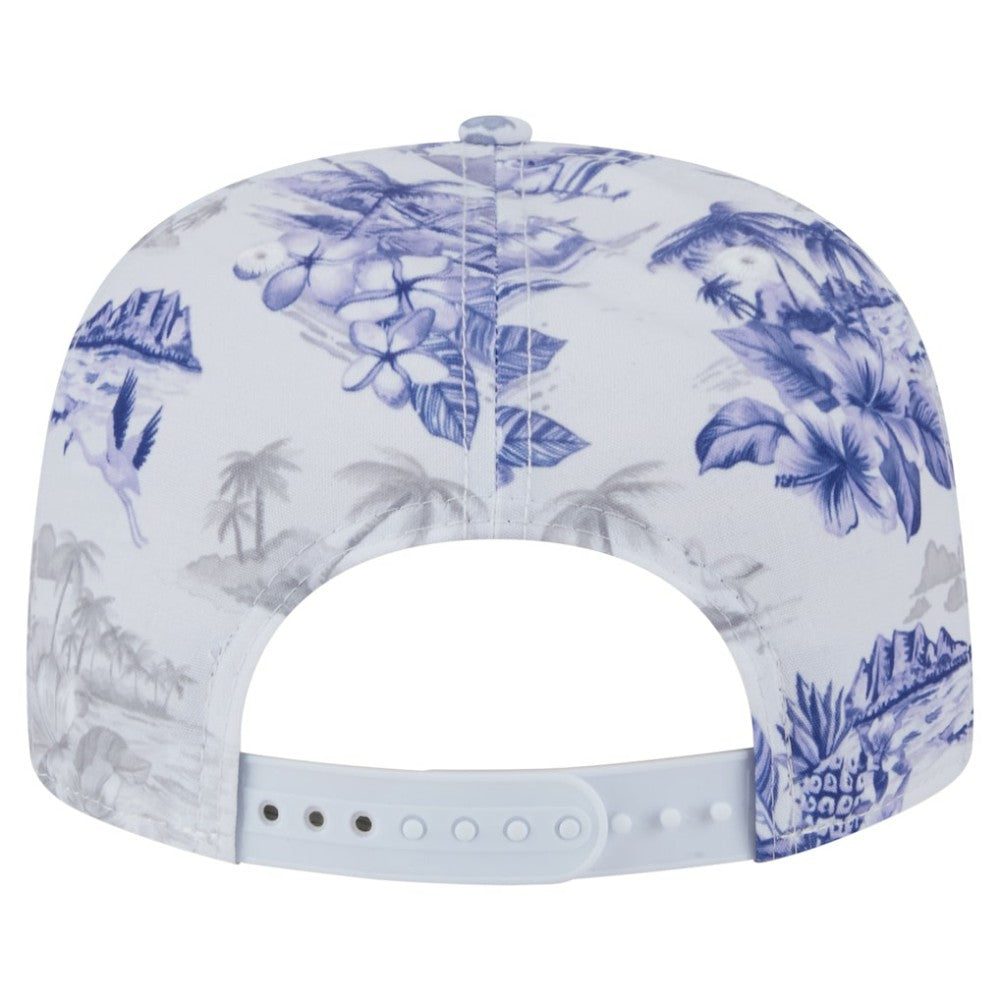 New York Yankees Printed Island Golfer Snapback Hat White | New Era