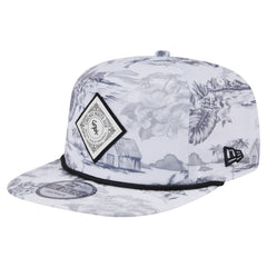 Chicago White Sox Printed Island Golfer Snapback Hat White | New Era