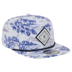 Detroit Tigers Printed Island Golfer Snapback Hat White | New Era