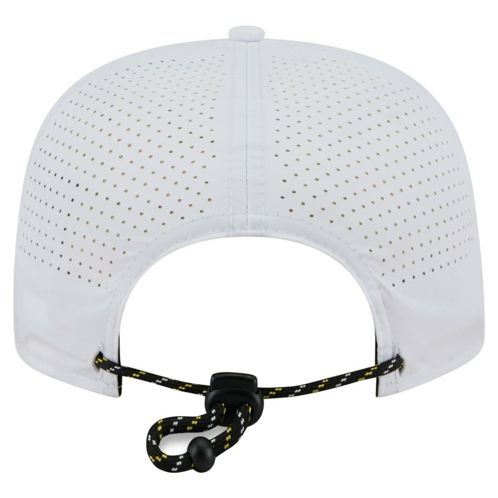 Pittsburgh Pirates Perforated Golfer Snapback Hat White | New Era
