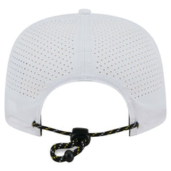 Pittsburgh Pirates Perforated Golfer Snapback Hat White | New Era