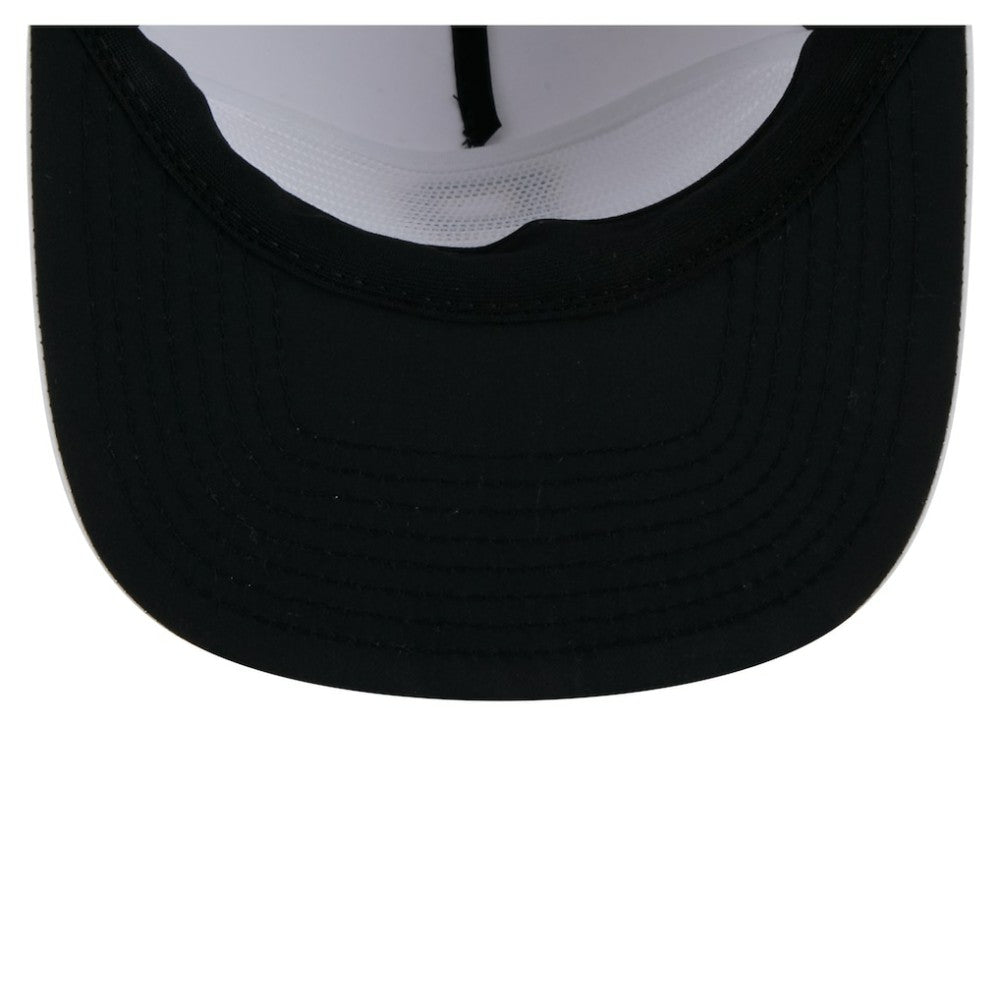 Pittsburgh Pirates Perforated Golfer Snapback Hat White | New Era
