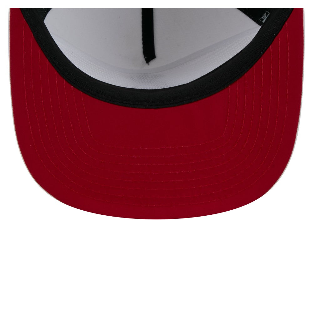 Los Angeles Angels Perforated Golfer Snapback Hat White | New Era