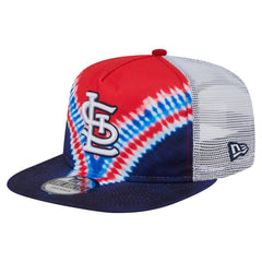 St. Louis Cardinals Tie-Dye Golfer Trucker Adjustable Hat | New Era