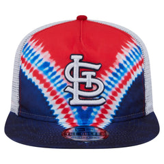 St. Louis Cardinals Tie-Dye Golfer Trucker Adjustable Hat | New Era