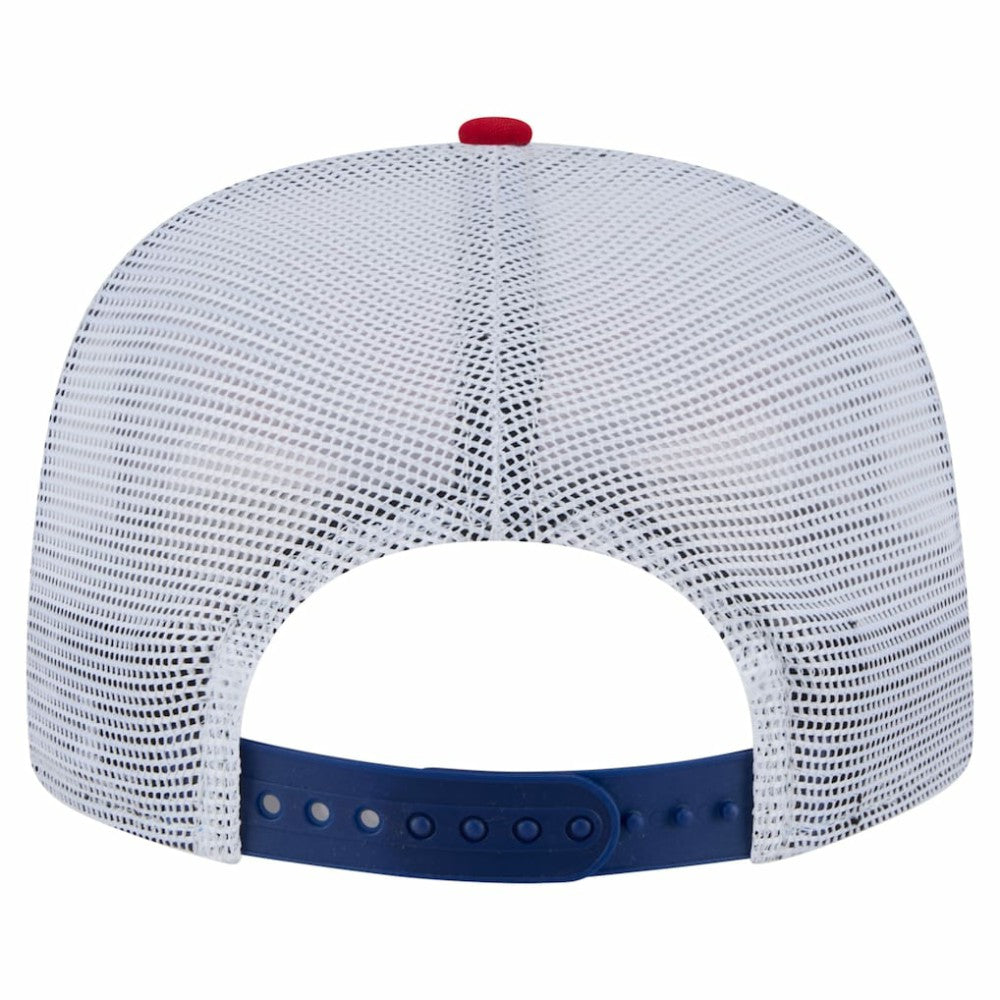 Texas Rangers Tie-Dye Golfer Trucker Adjustable Hat | New Era