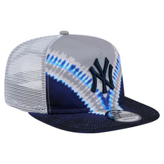 New York Yankees Tie-Dye Golfer Trucker Adjustable Hat | New Era