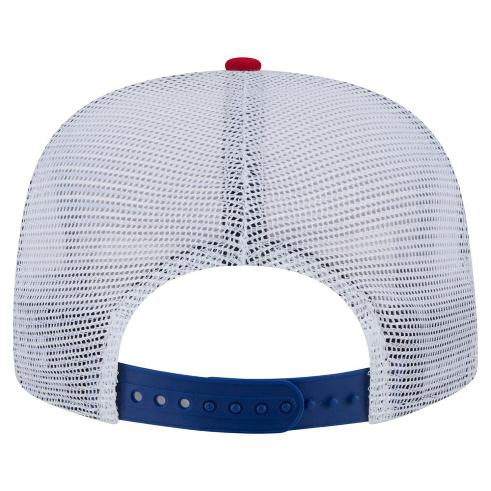 Chicago Cubs Tie-Dye Golfer Trucker Adjustable Hat | New Era