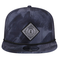 Los Angeles Angels Printed Golfer Snapback Hat Navy | New Era