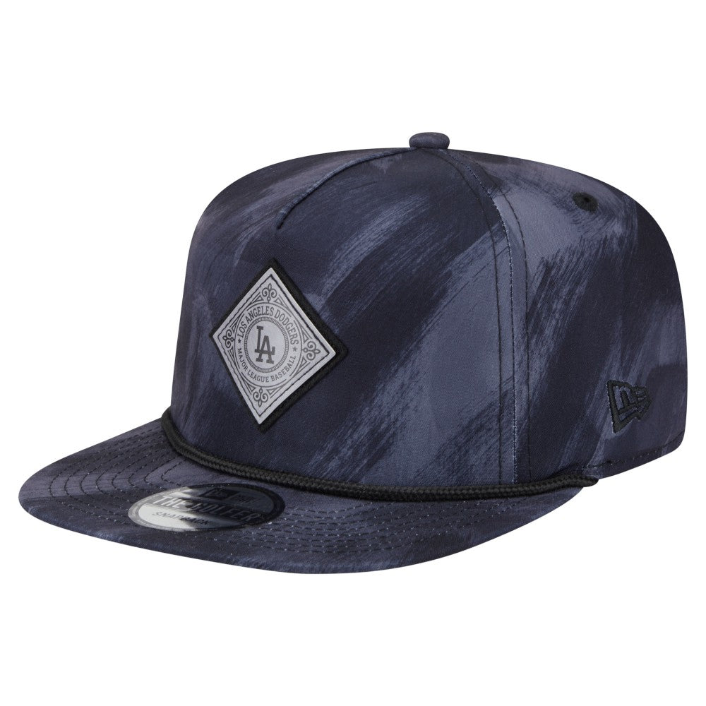 Los Angeles Dodgers Printed Golfer Snapback Hat Navy | New Era