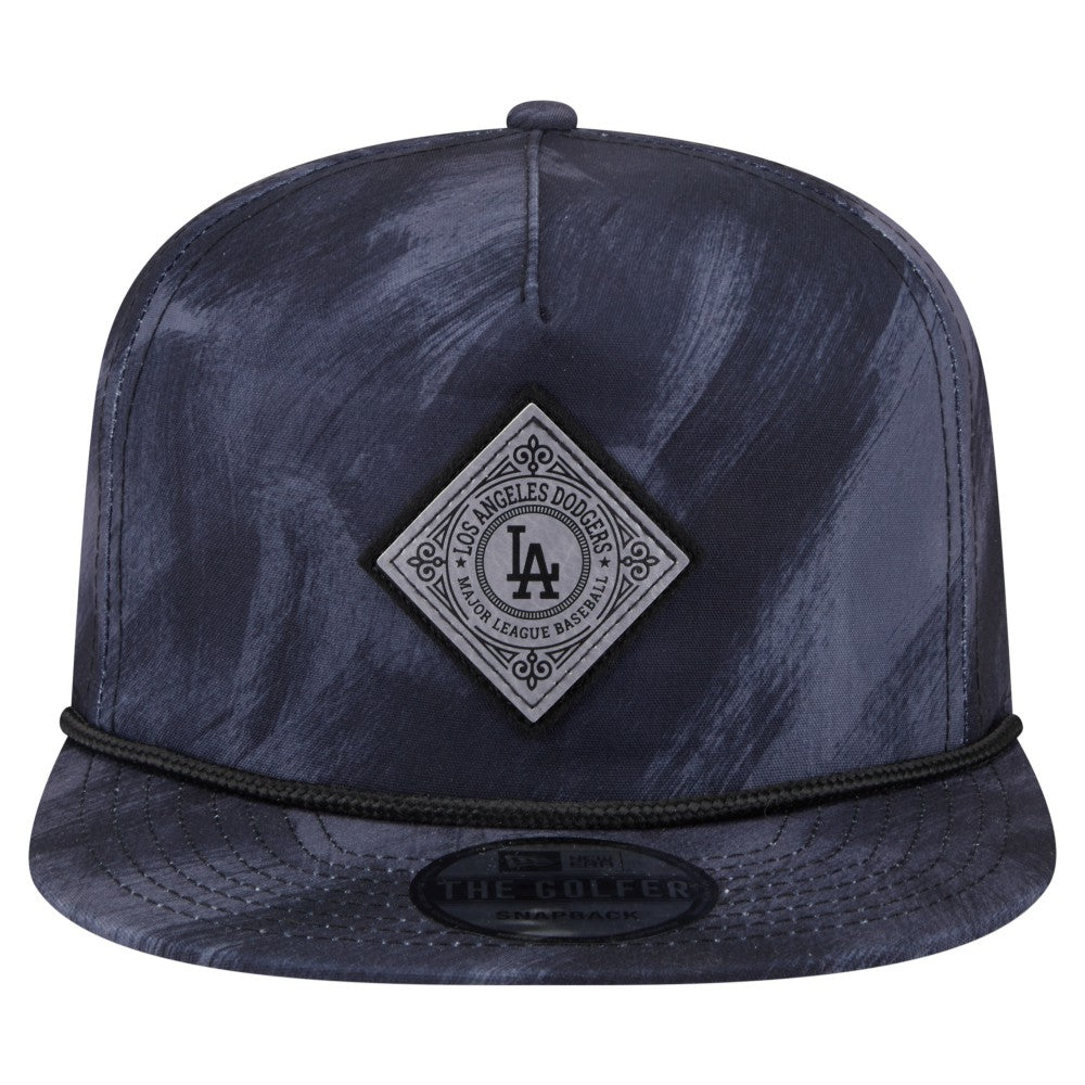 Los Angeles Dodgers Printed Golfer Snapback Hat Navy | New Era