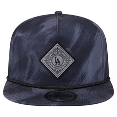 Los Angeles Dodgers Printed Golfer Snapback Hat Navy | New Era