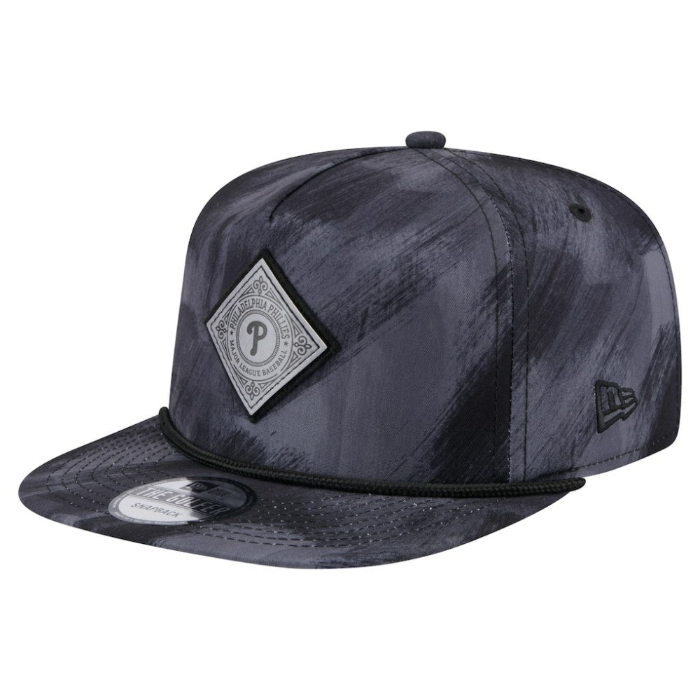 Philadelphia Phillies Printed Golfer Snapback Hat Navy | New Era