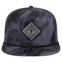 Philadelphia Phillies Printed Golfer Snapback Hat Navy | New Era