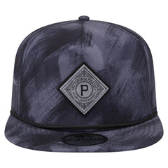 Pittsburgh Pirates Printed Golfer Snapback Hat Navy | New Era