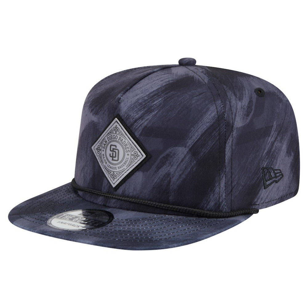 San Diego Padres Printed Golfer Snapback Hat Navy | New Era