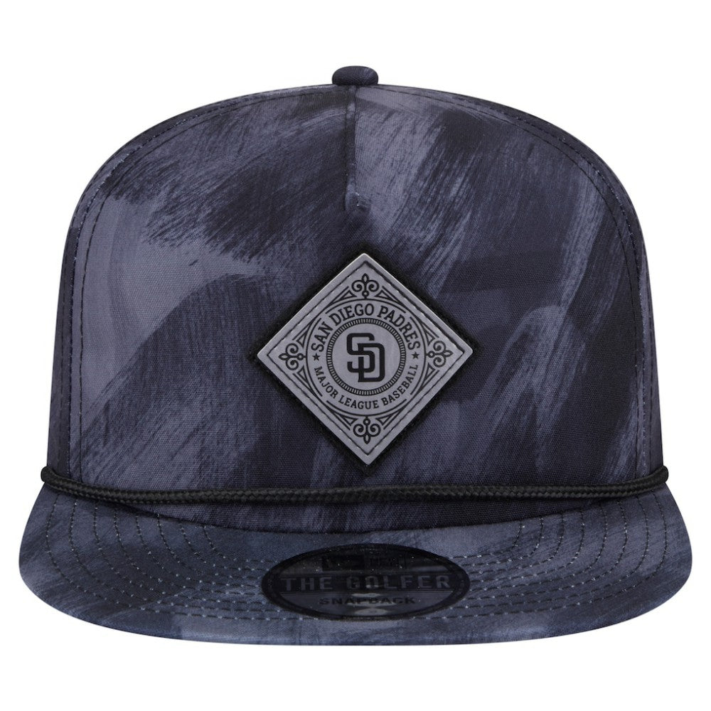 San Diego Padres Printed Golfer Snapback Hat Navy | New Era