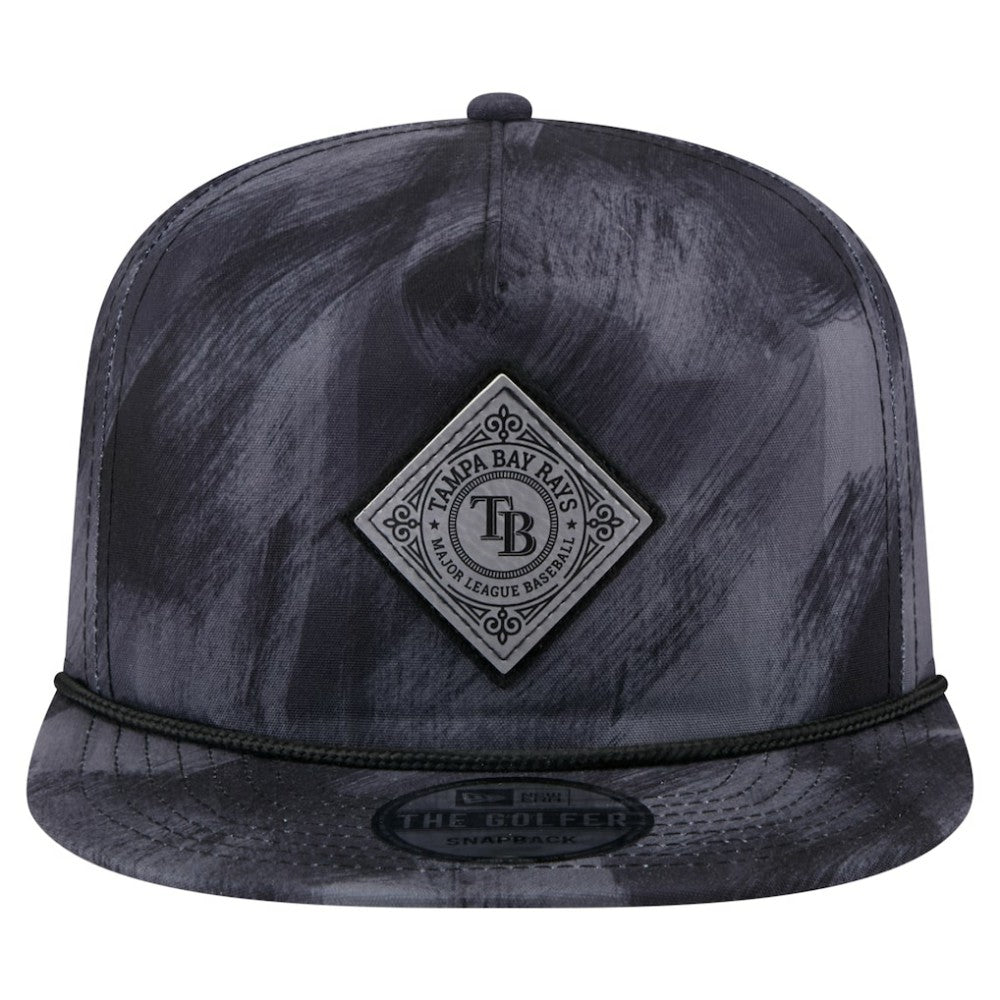 Tampa Bay Rays Printed Golfer Snapback Hat Navy | New Era