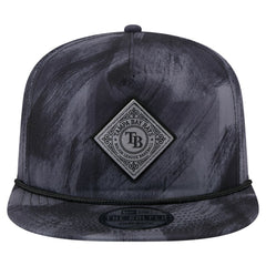 Tampa Bay Rays Printed Golfer Snapback Hat Navy | New Era