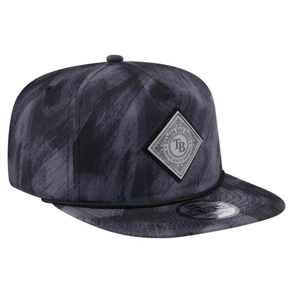 Tampa Bay Rays Printed Golfer Snapback Hat Navy | New Era