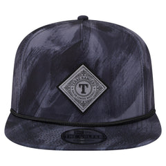 Texas Rangers Printed Golfer Snapback Hat Navy | New Era