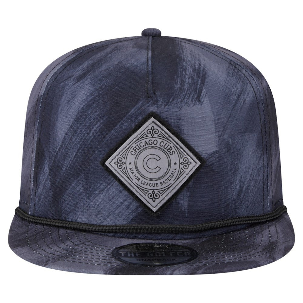 Chicago Cubs Printed Golfer Snapback Hat Navy | New Era