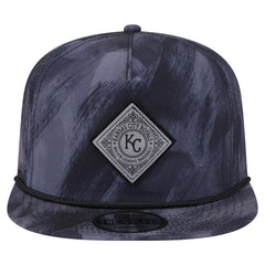 Kansas City Royals Printed Golfer Snapback Hat Navy | New Era
