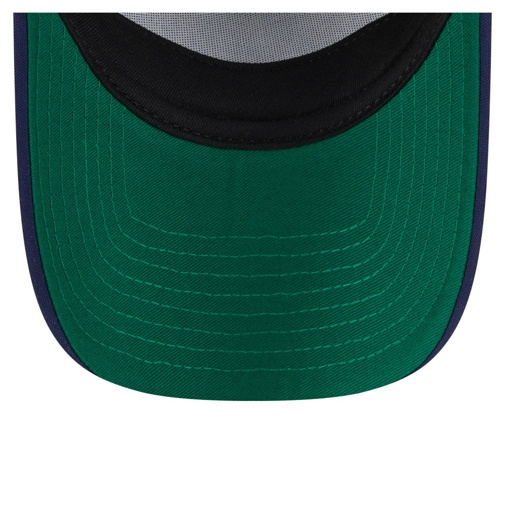 Milwaukee Brewers Distressed 9FORTY A-Frame Adjustable Trucker Hat White | New Era