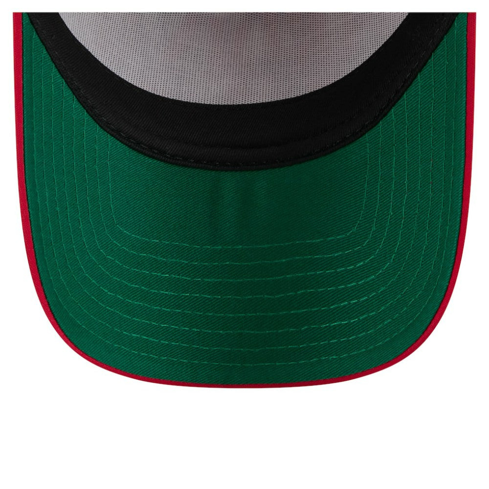 St. Louis Cardinals Distressed 9FORTY A-Frame Adjustable Trucker Hat White | New Era