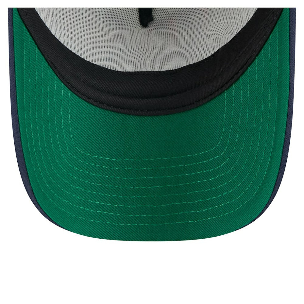 Boston Red Sox Distressed 9FORTY A-Frame Adjustable Trucker Hat Navy | New Era