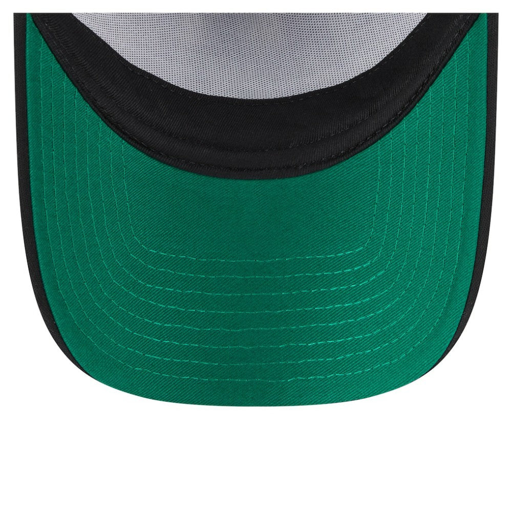 Colorado Rockies Distressed 9FORTY A-Frame Adjustable Trucker Hat Black | New Era