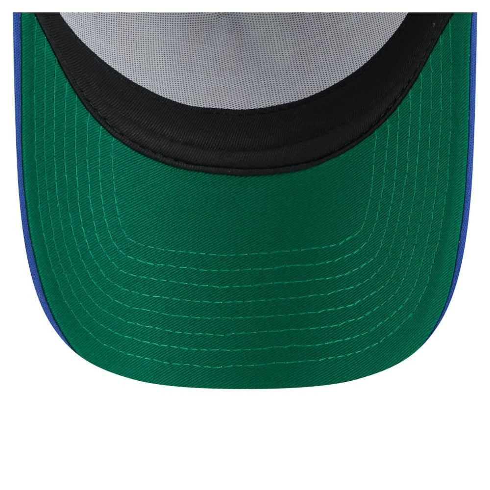 Atlanta Braves Trucker A-Frame 9FORTY Adjustable Hat White/Royal | New Era
