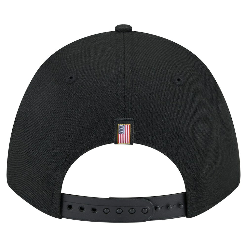 Chicago White Sox American Flag 9FORTY M-Crown A-Frame Adjustable Hat Black | New Era