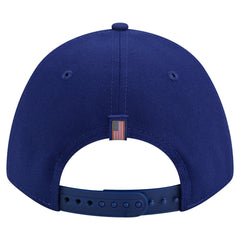 Los Angeles Dodgers American Flag 9FORTY M-Crown A-Frame Adjustable Hat Royal | New Era