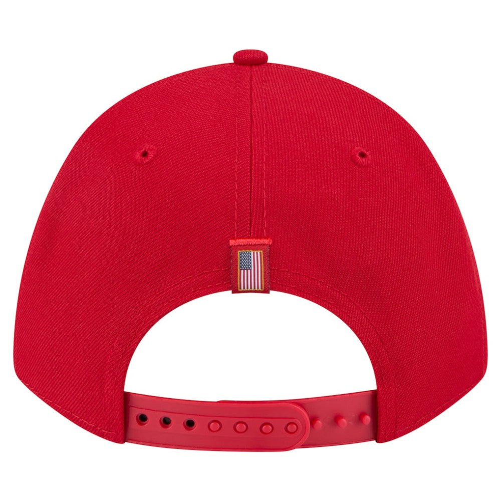 St. Louis Cardinals American Flag 9FORTY M-Crown A-Frame Adjustable Hat Red | New Era