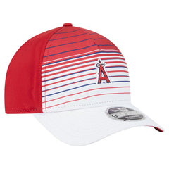 Los Angeles Angels Gradient 9FORTY M-Crown Adjustable Hat Red | New Era
