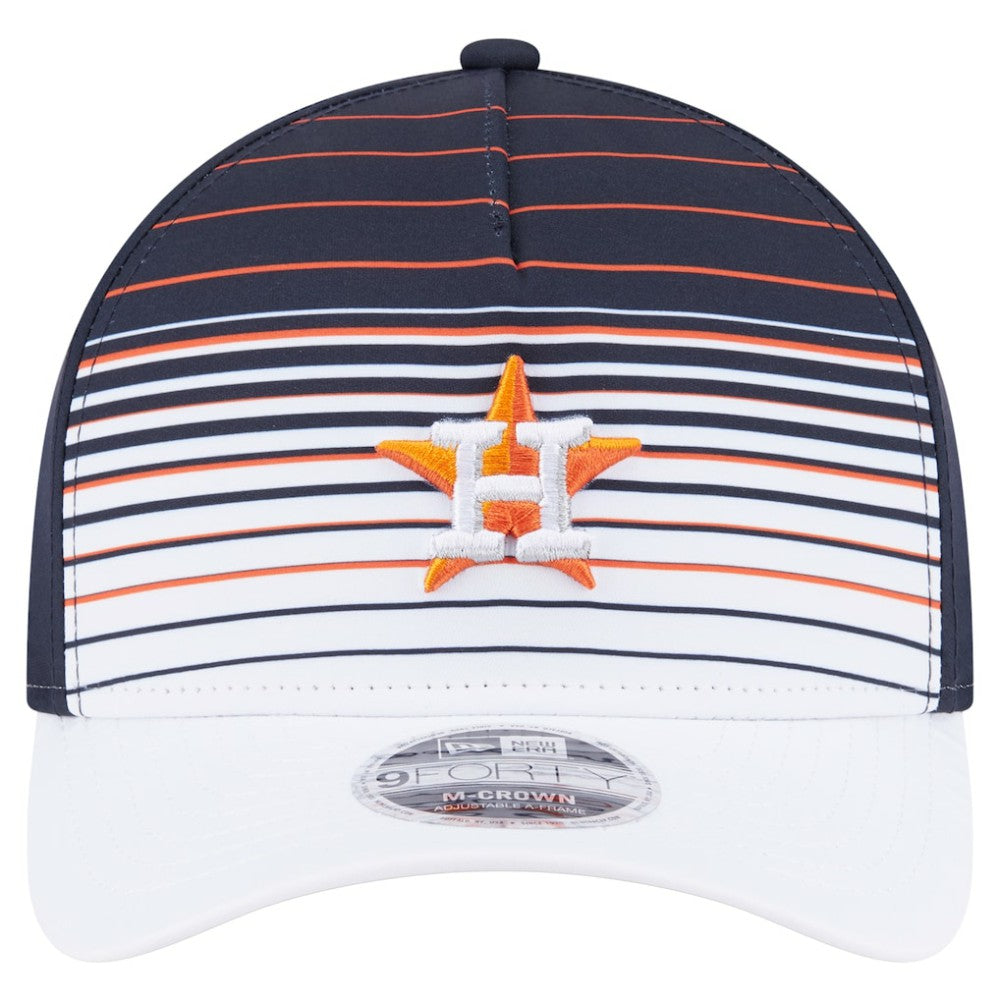 Houston Astros Gradient 9FORTY M-Crown Adjustable Hat Navy | New Era