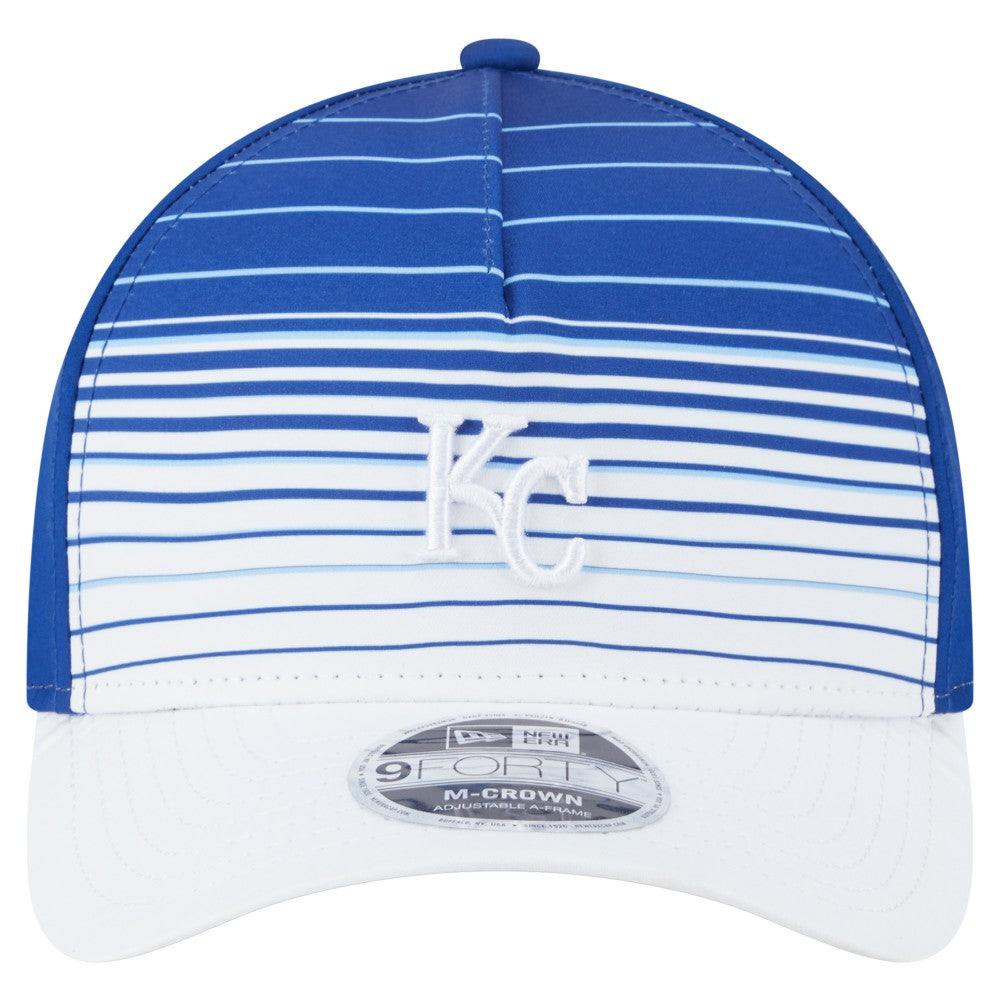 Kansas City Royals Gradient 9FORTY M-Crown Adjustable Hat Royal | New Era