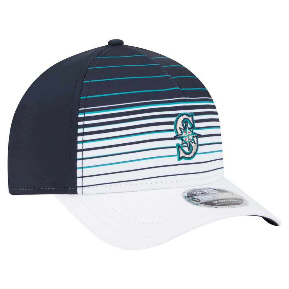 Seattle Mariners Gradient 9FORTY M-Crown Adjustable Hat Navy | New Era