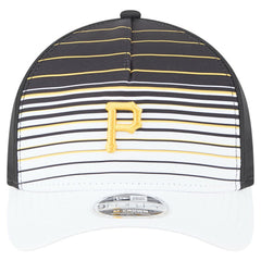 Pittsburgh Pirates Gradient 9FORTY M-Crown Adjustable Hat Black | New Era