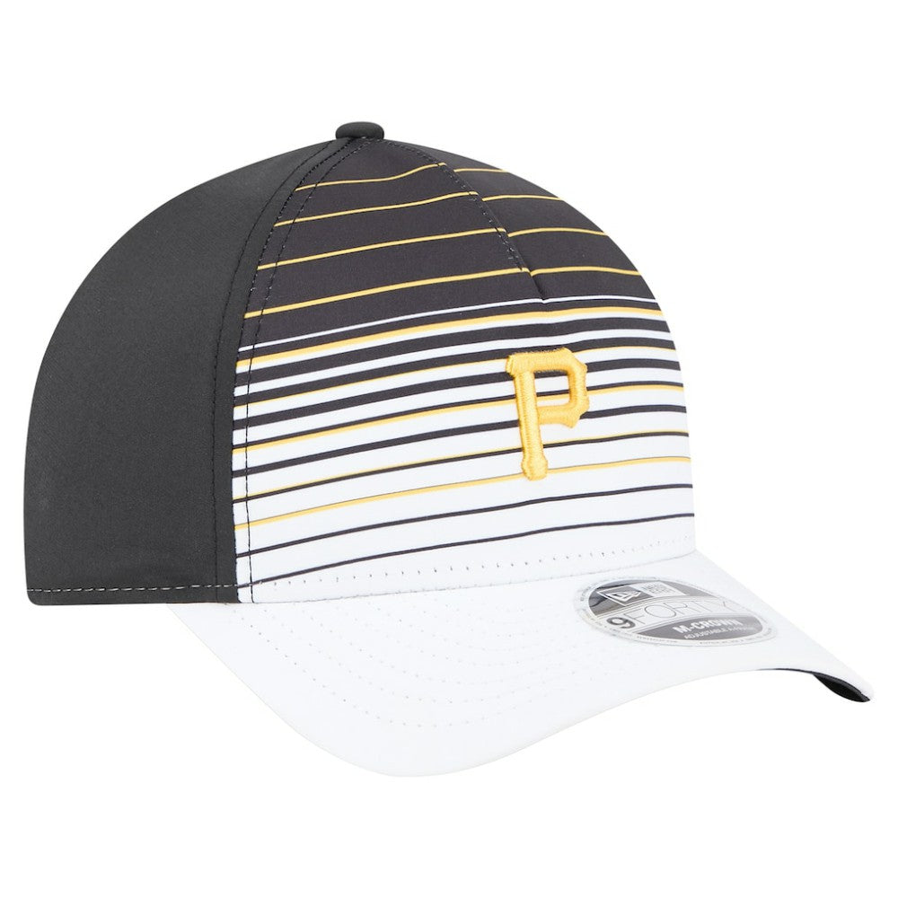 Pittsburgh Pirates Gradient 9FORTY M-Crown Adjustable Hat Black | New Era