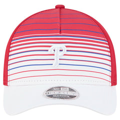 Philadelphia Phillies Gradient 9FORTY M-Crown Adjustable Hat Red | New Era