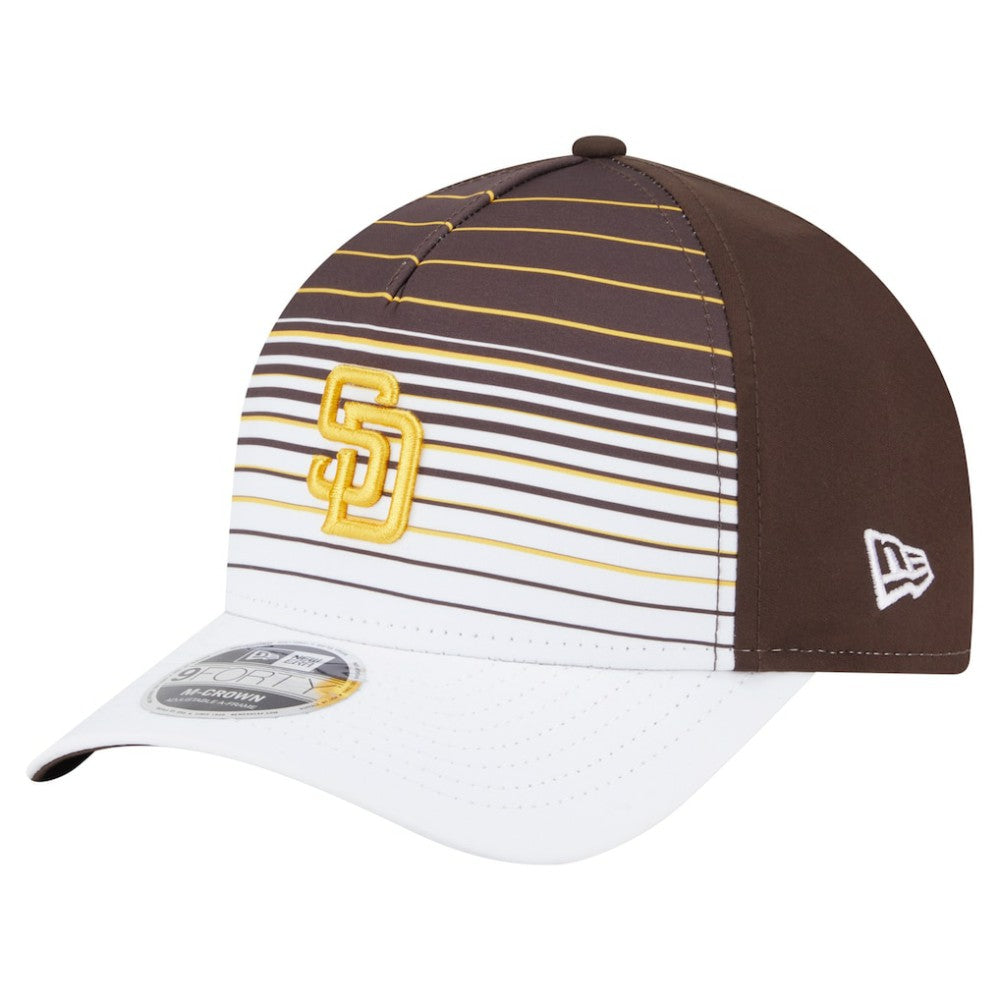 San Diego Padres Gradient 9FORTY M-Crown Adjustable Hat Brown | New Era