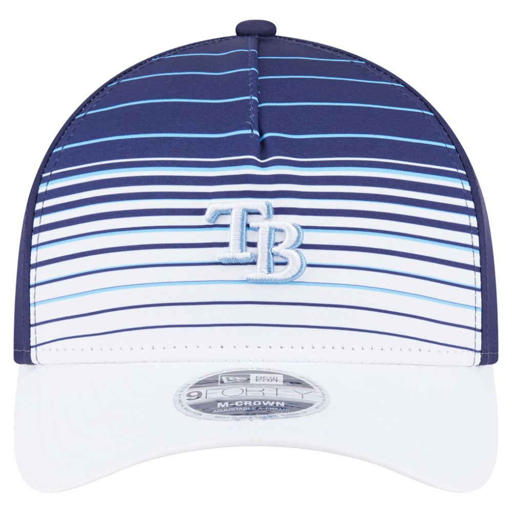 Tampa Bay Rays Gradient 9FORTY M-Crown Adjustable Hat Navy | New Era